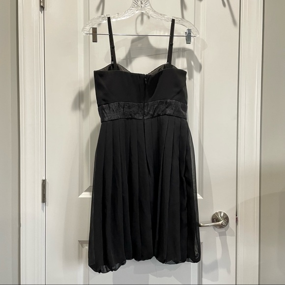 WHBM Pleated Black Dress - can with worn with straps or strapless - Picture 3 of 5